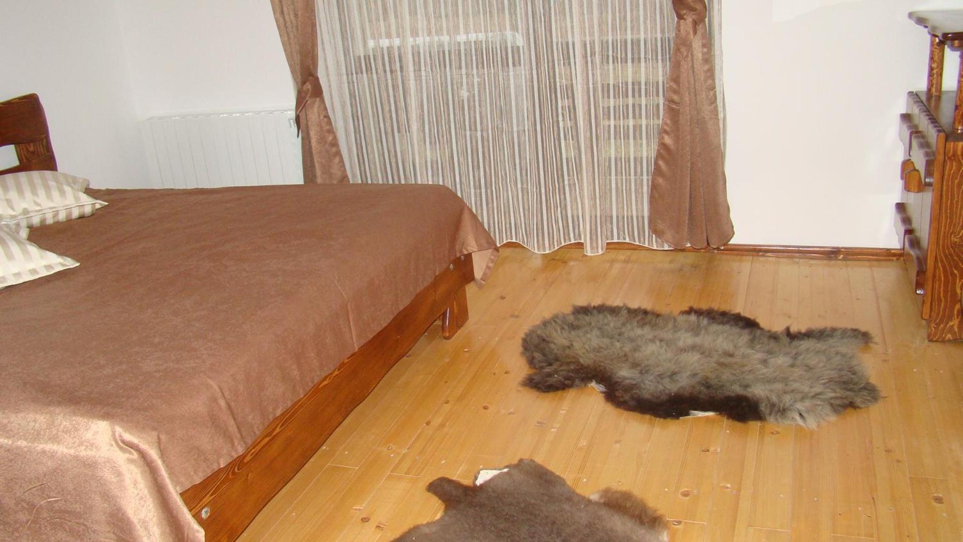 Cabana Barlogul Lupilor Villa Berevoesti ภายนอก รูปภาพ