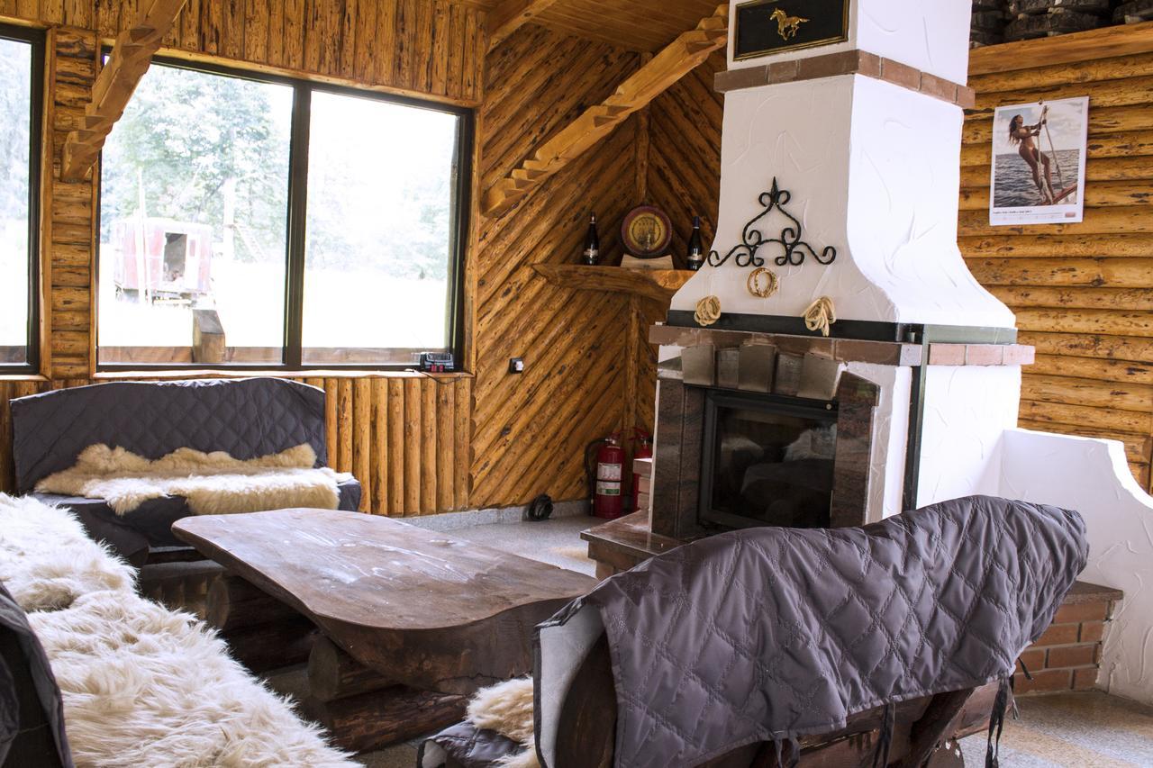 Cabana Barlogul Lupilor Villa Berevoesti ภายนอก รูปภาพ