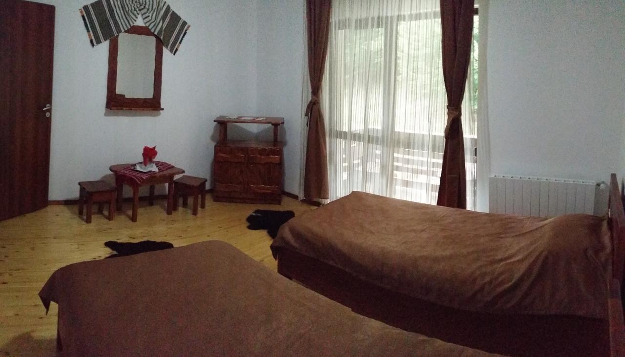 Cabana Barlogul Lupilor Villa Berevoesti ภายนอก รูปภาพ