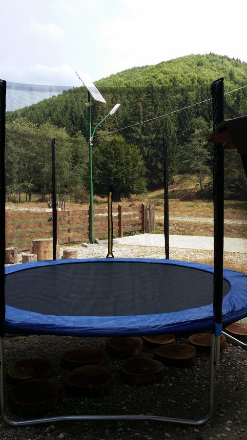 Cabana Barlogul Lupilor Villa Berevoesti ภายนอก รูปภาพ